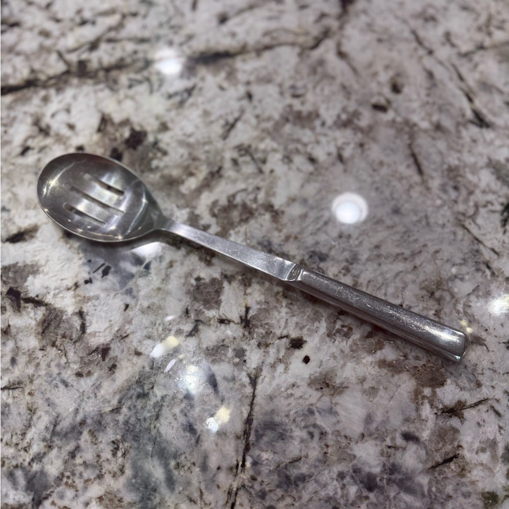 Vollrath Rustproof Stainless Steel Silver Slotted Spoon